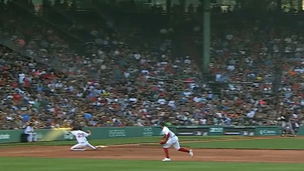 Fan hits Red Sox left fielder Alex Verdugo with baseball in wild scene at  Yankee Stadium on Saturday - The Boston Globe