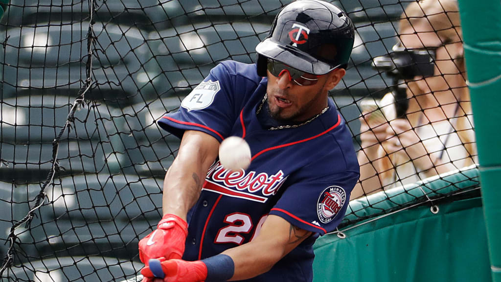 Left fielder Eddie Rosario is leaving for the World Baseball Classic on Monday. (AP)