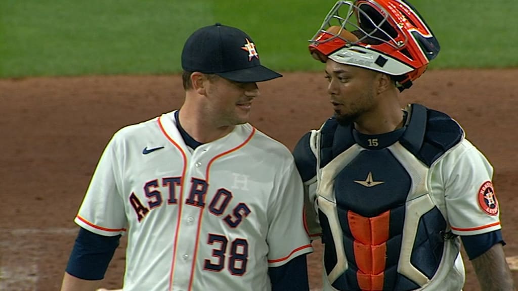 First look at Joe Smith in an Astros uniform! - Credit to  @thebaseballbulletin for this jersey swap. - #Astros #JoeSmith