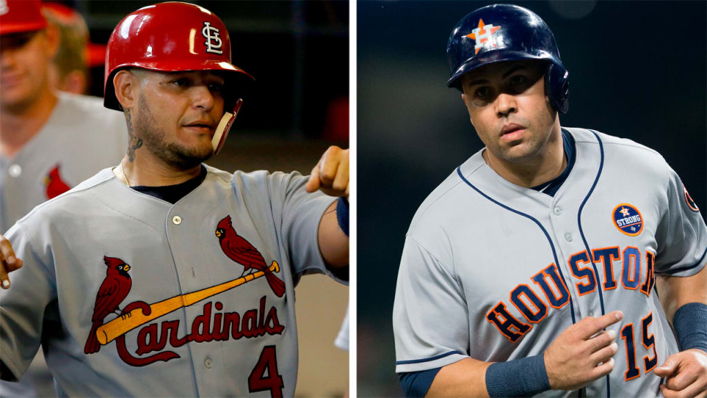 Yadier Molina and Carlos Beltran are two of many Major Leaguers looking into ways to help Puetro Rico after Hurricane Maria. (Getty)