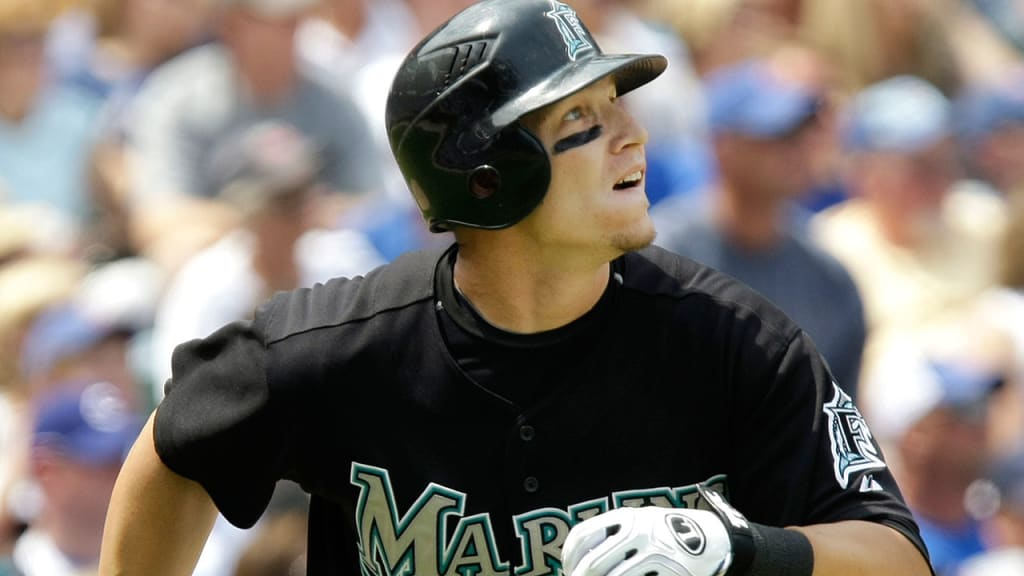 Former Marlins first baseman Mike Jacobs will manage Class A Short-Season Batavia. (AP)