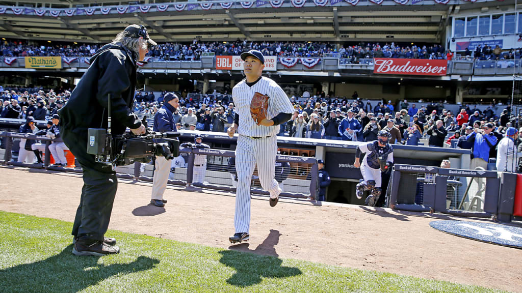 Masahiro Tanaka has settled into a new country, a new league and a new role at home. Whether he is facing the best hitters on the planet or changing his son's diapers, the 27-year-old is constantly looking for ways to get better. (New York Yankees)