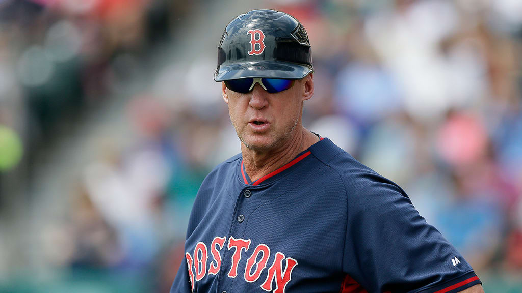 "So as far as the lineup goes, we'll have a third-base coach that's been there," John Farrell said of Brian Butterfield. (AP)