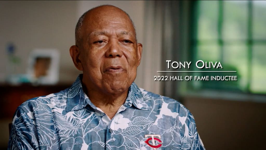 Talkin' Baseball on X: Pretty awesome moment as 83-year-old Tony Oliva was  with his family when he got his call to the Hall of Fame   / X