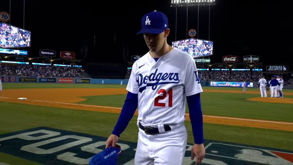 Walker Buehler K's four Giants