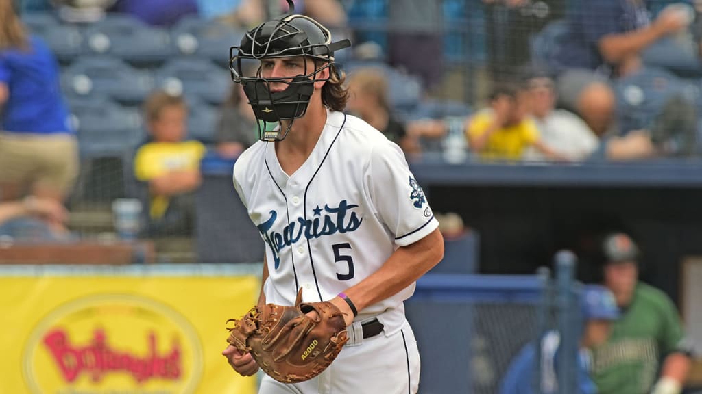 Robbie Perkins will work to match his defensive skills behind the plate with his offensive skills at it.