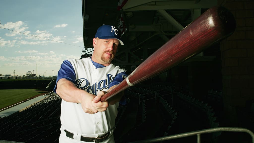 Matt Stairs played slow pitch softball