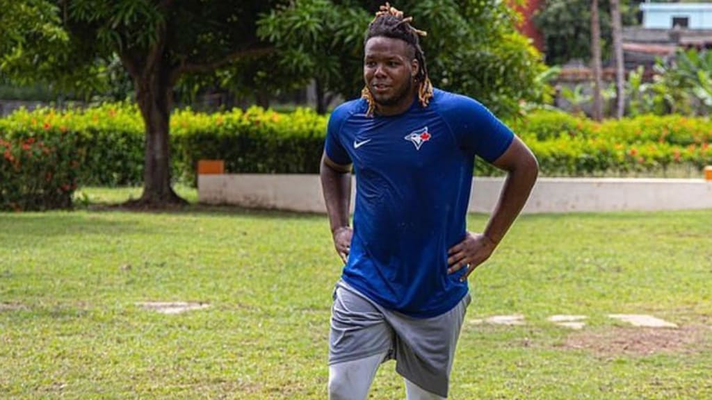 Vladimir Guerrero Lost 22lbs in a Month, Trainer Posted Photo