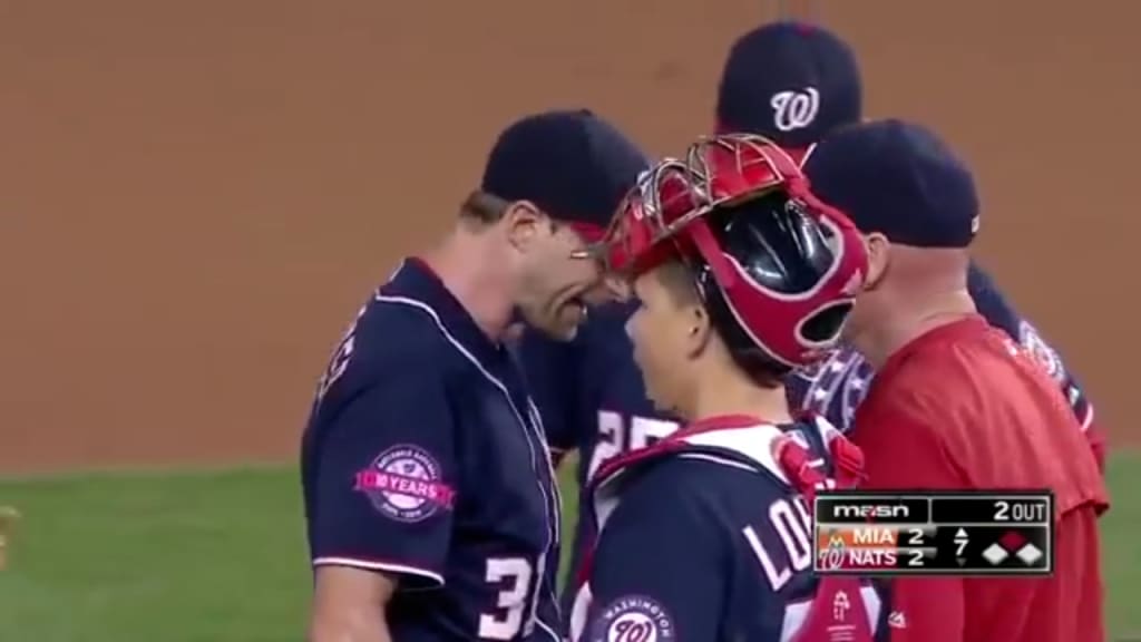 LOOK: Max Scherzer screams Matt Williams off the mound 