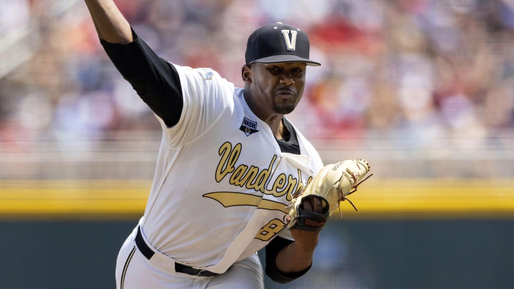 NCAA baseball: Kumar Rocker of Vanderbilt throws no-hitter vs. Duke