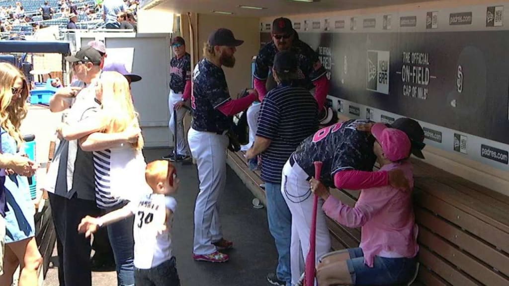 Padres go pink to support breast cancer fight, Sports