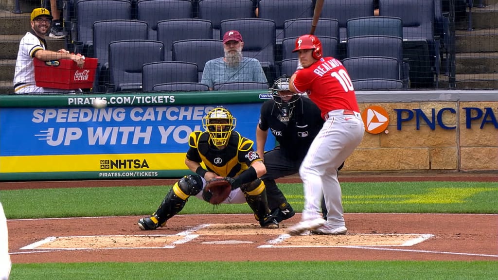 Realmuto throws out 2 runners, Don't run on J.T. Realmuto. 🎯, By MLB