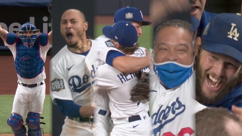 LA Los Angeles Dodgers Julio Urias World Series Champions