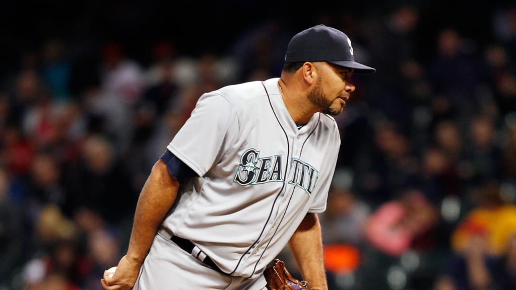 Joaquin Benoit posted a 3.60 ERA in five appearances with the Mariners before being placed on the DL. (Getty)