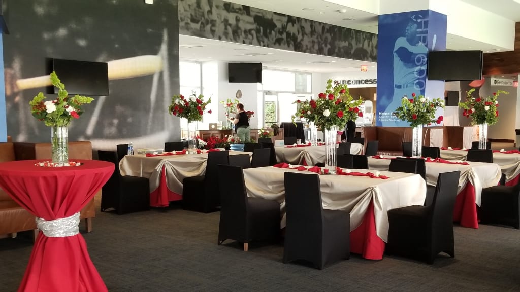 Atlanta Braves and Truist Park  Rehearsal Dinners, Bridal Showers