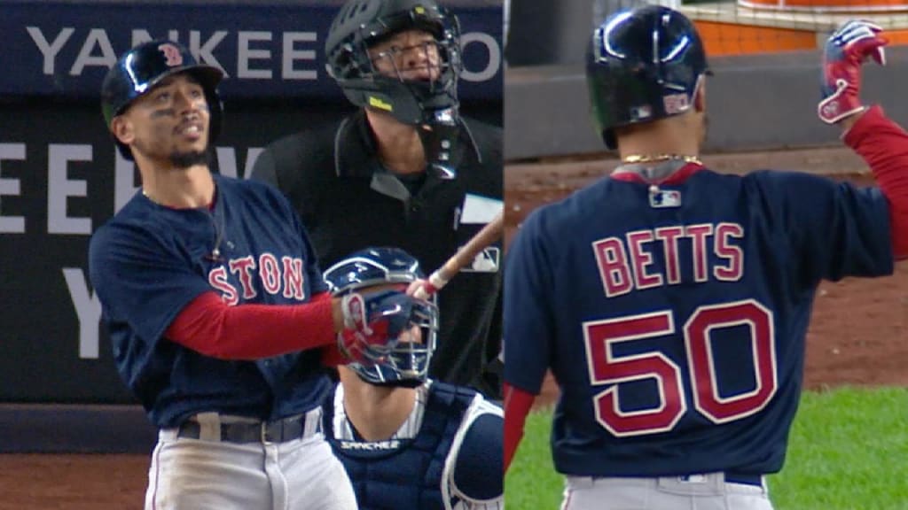 Mookie Betts in MVP form in AL East clincher