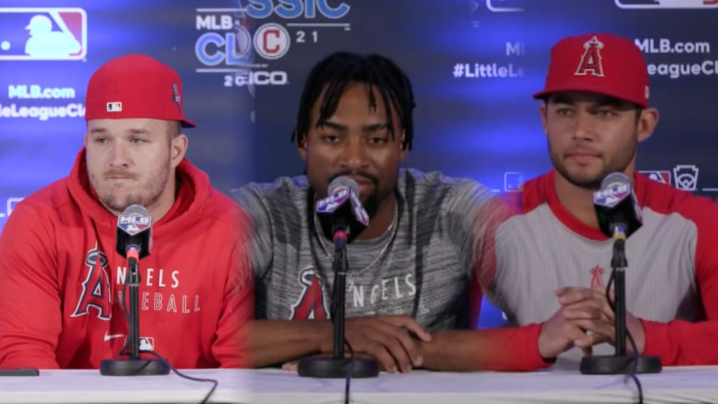 Meeting Trout and Ohtani at the 2021 MLB Little League Classic