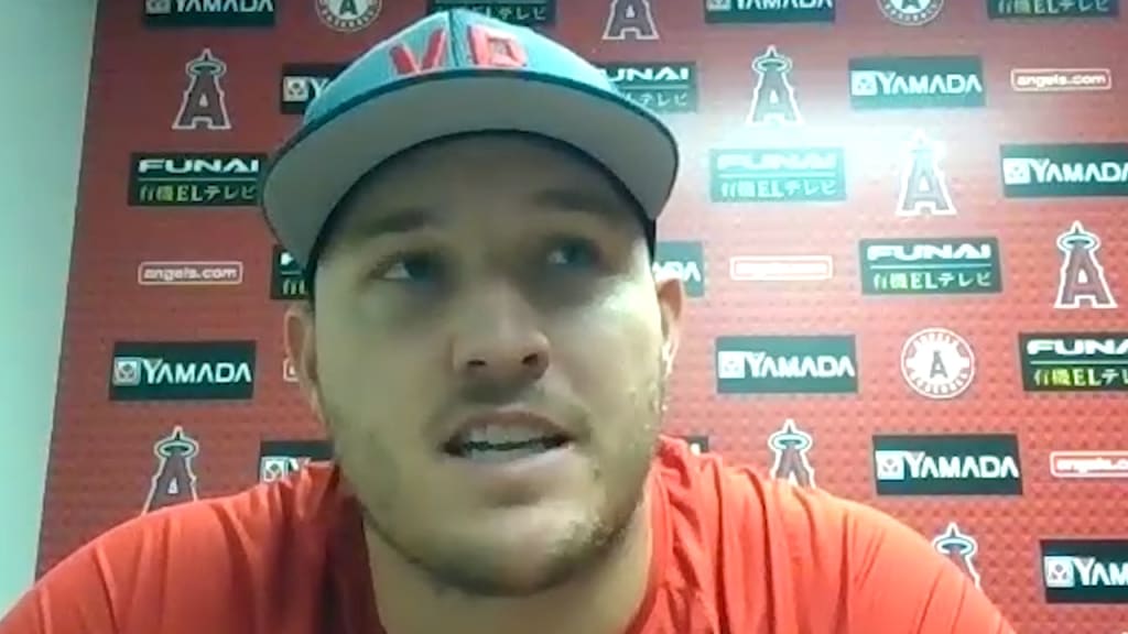 Mike Trout, whose wife is pregnant, unsure if he'll play this season