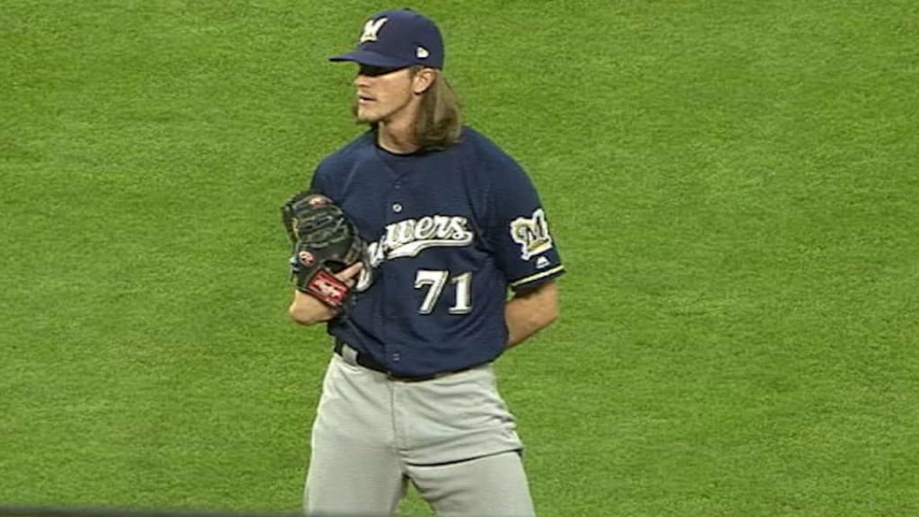 Hader K's record 8 in 2 2/3