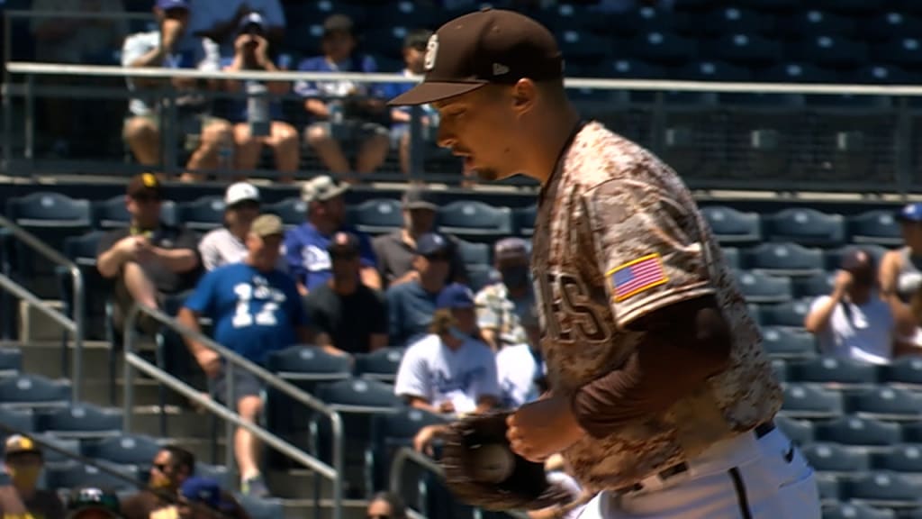 The Padres legendary camo uniforms