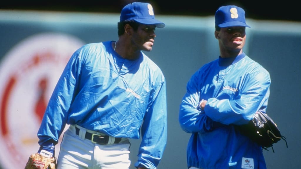 In 1990, the Griffeys became the first father-son pair to play in the same  Major League lineup