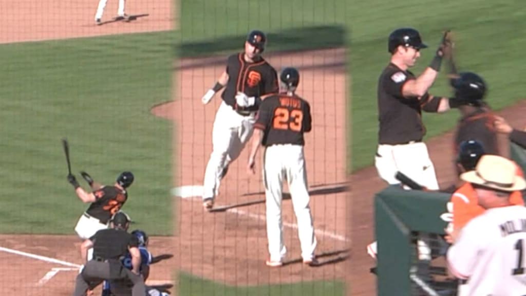 Giants plate 9 in 8th inning