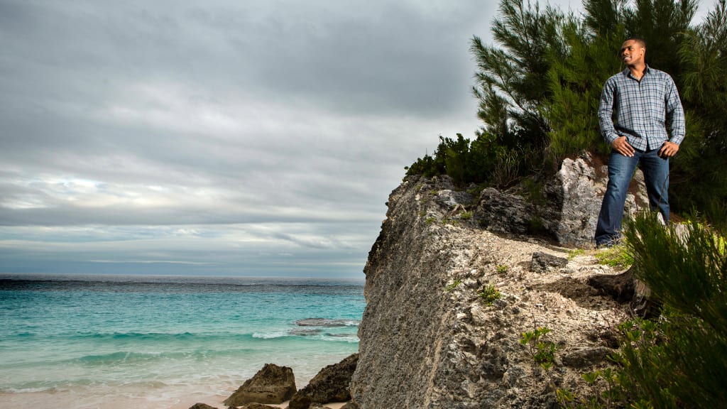 Curtis Granderson in Bermuda