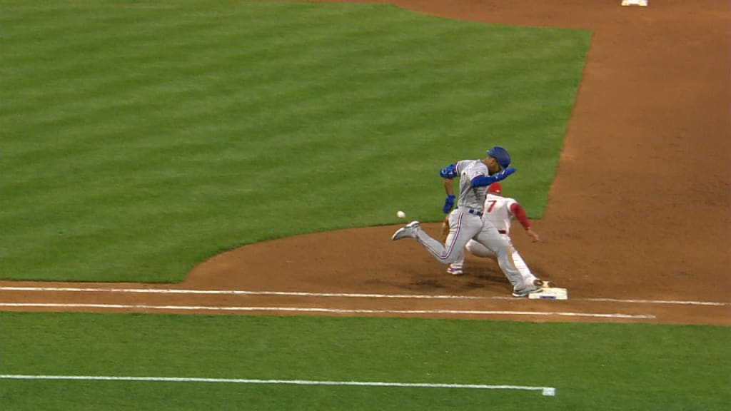 Marcus Semien's infield single