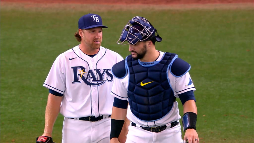 Game Used Postseason Jersey (WC/ALDS): Mike Zunino - October 2