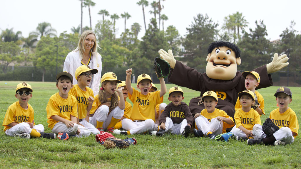 File:San Diego Padres host baseball clinic for military children