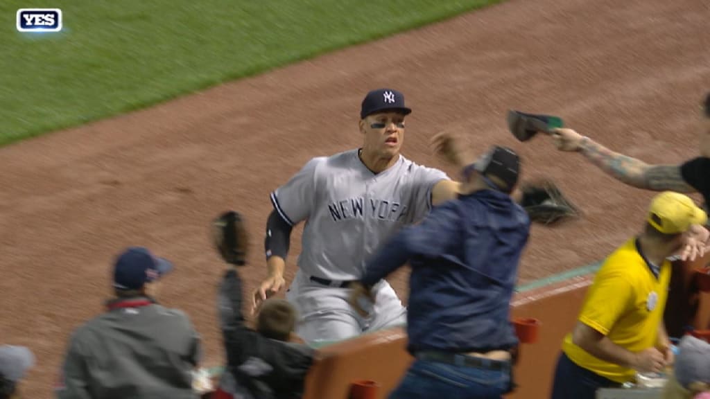 Judge's tremendous grab