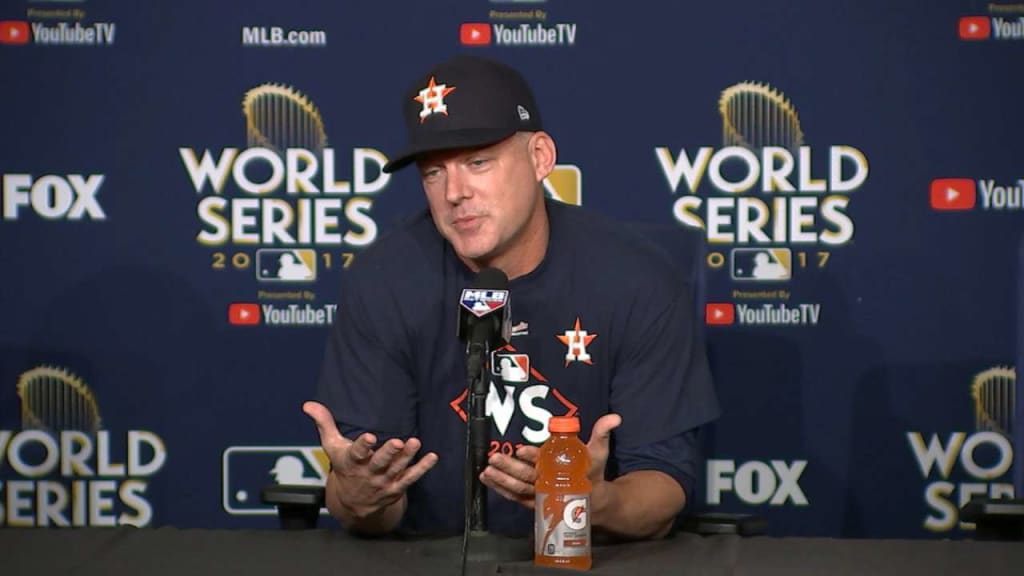 Astros set World Series roster - Battery Power