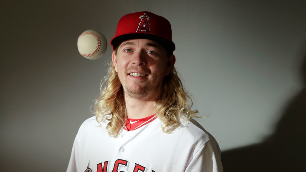 John Lamb underwent back surgery, and hopes to be ready to pitch for the Angels by early July. (AP)