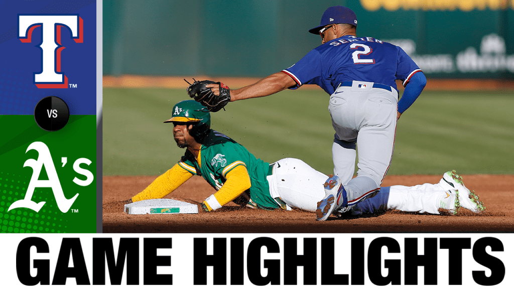 Texas Rangers hope for more wins with Oakland Athletics in town