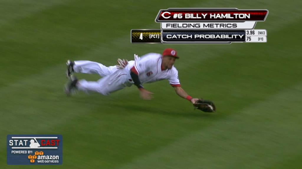 SEE IT: Reds outfielder Billy Hamilton uses his speed to make incredible  diving catch – New York Daily News