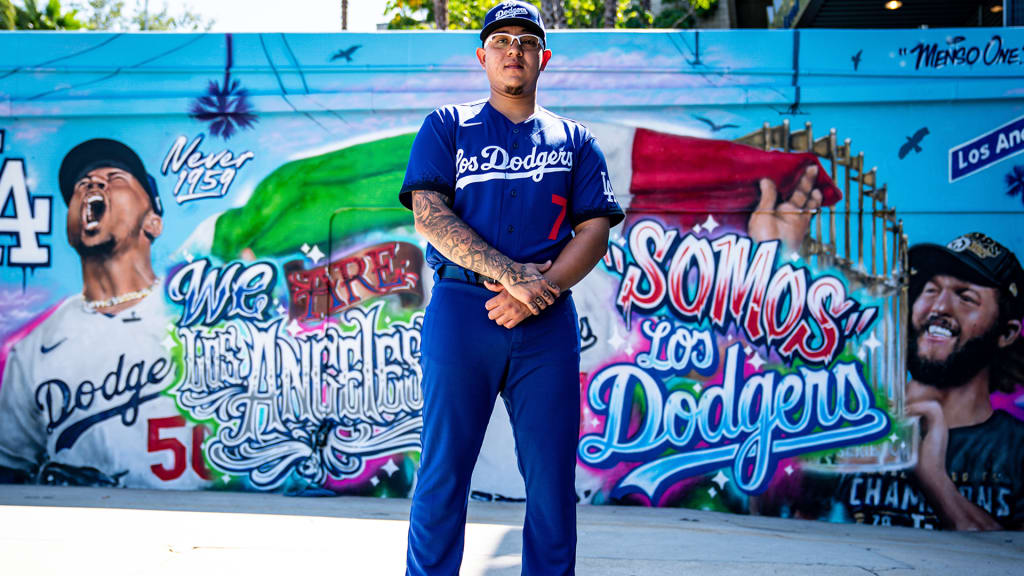 Dodgers Wearing Nike City Connect Uniform For Games Against Padres