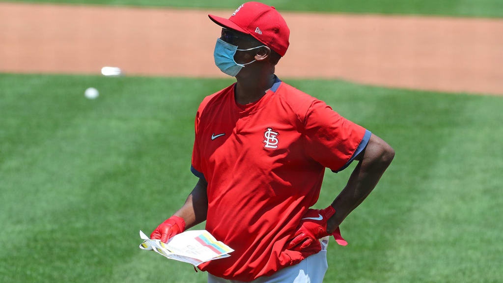 Cardinals coach Willie McGee, concerned about family and health