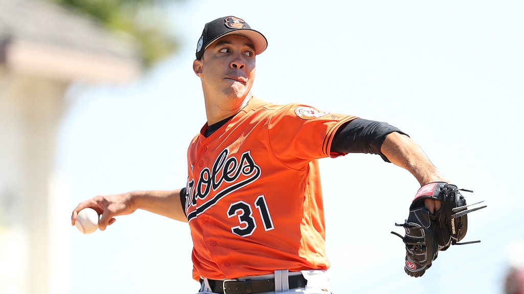 Ubaldo Jimenez struck out five Blue Jays over four innings. (Getty Images)