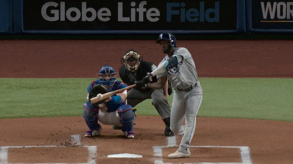 Randy Arozarena seconds before scoring the winning run of World Series Game  4 : r/baseball