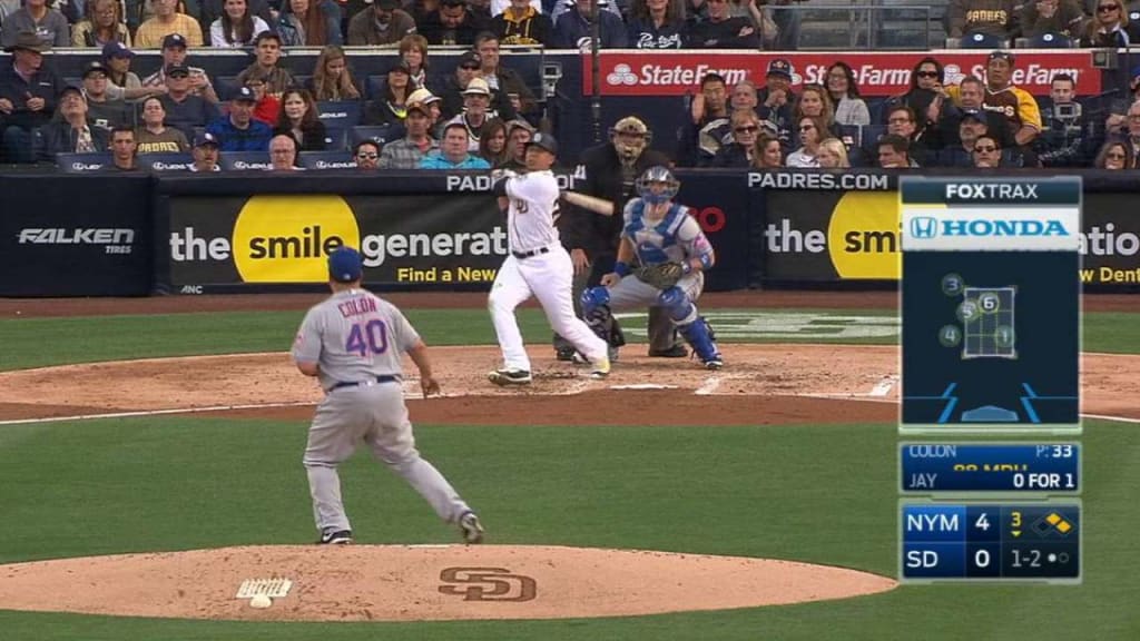 Colon hits first career homer in Mets' 6-3 win over Padres