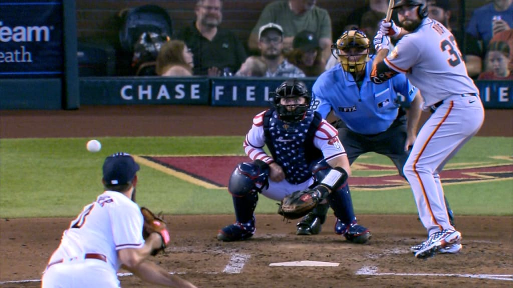 Madison Bumgarner went all-out with his Fourth of July look