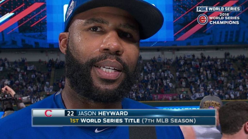 Jason Heyward - Thank you for what you have done and continue to do for the  city of Chicago!