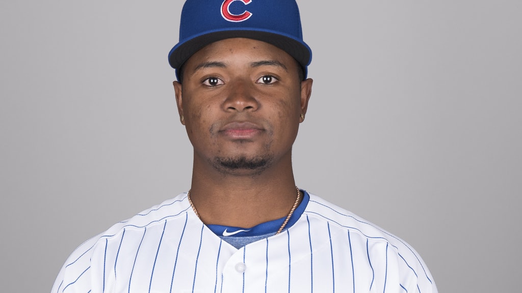 MESA, AZ - FEBRUARY 20: Randy Rosario #77 of the Chicago Cubs poses during Photo Day on Tuesday, February 20, 2018 at Sloan Park in Mesa, Arizona. (Photo by Jennifer Stewart/MLB Photos via Getty Images)