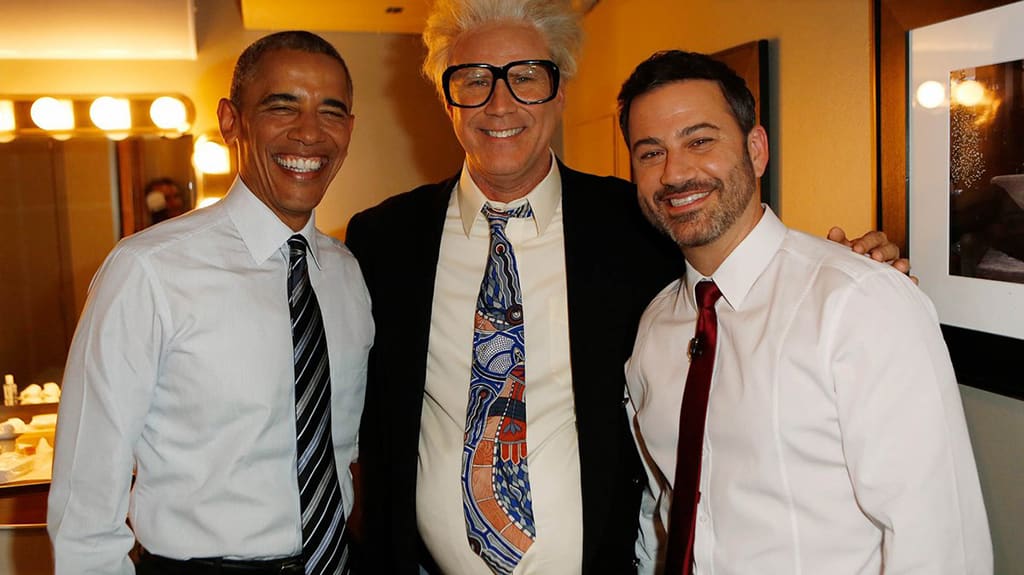 President Obama and 'Harry Caray' went on Jimmy Kimmel Live! to