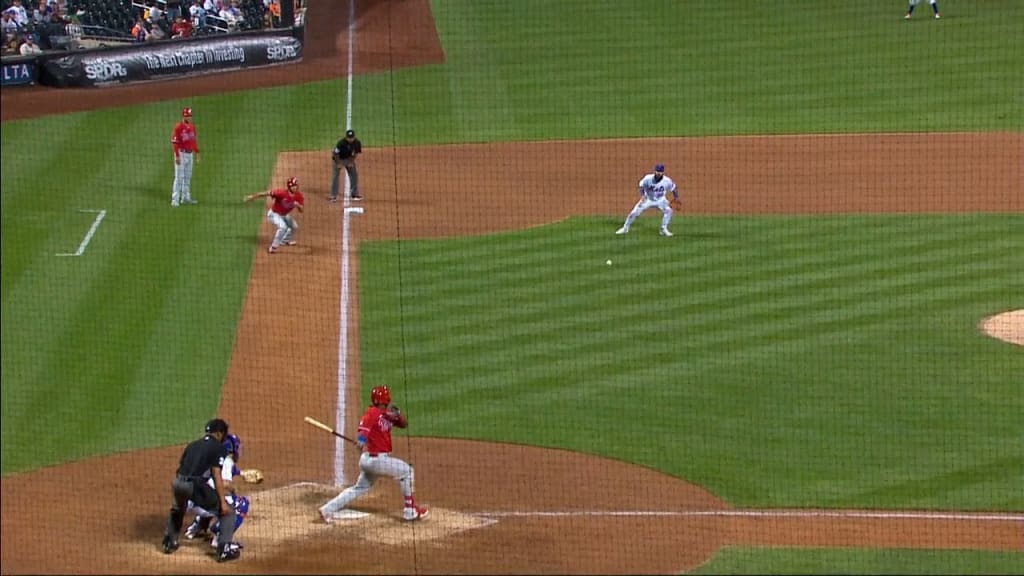 Philadelphia, USA. 31st Aug, 2019. August 31, 2019: Philadelphia Phillies  right fielder Bryce Harper (3) reacts to lining out during the MLB game  between the New York Mets and Philadelphia Phillies at