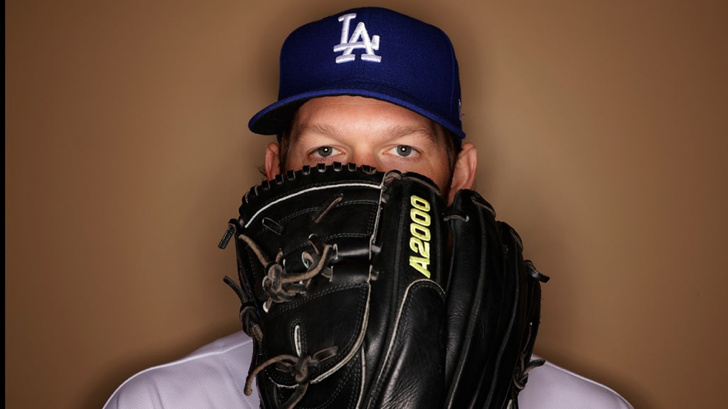 Clayton Kershaw has used the same game glove since 2009. (AP)