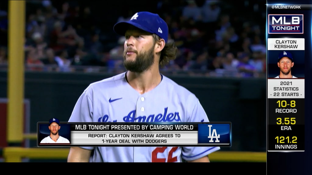 Dodgers Re-sign LHP Clayton Kershaw to 1-year Deal