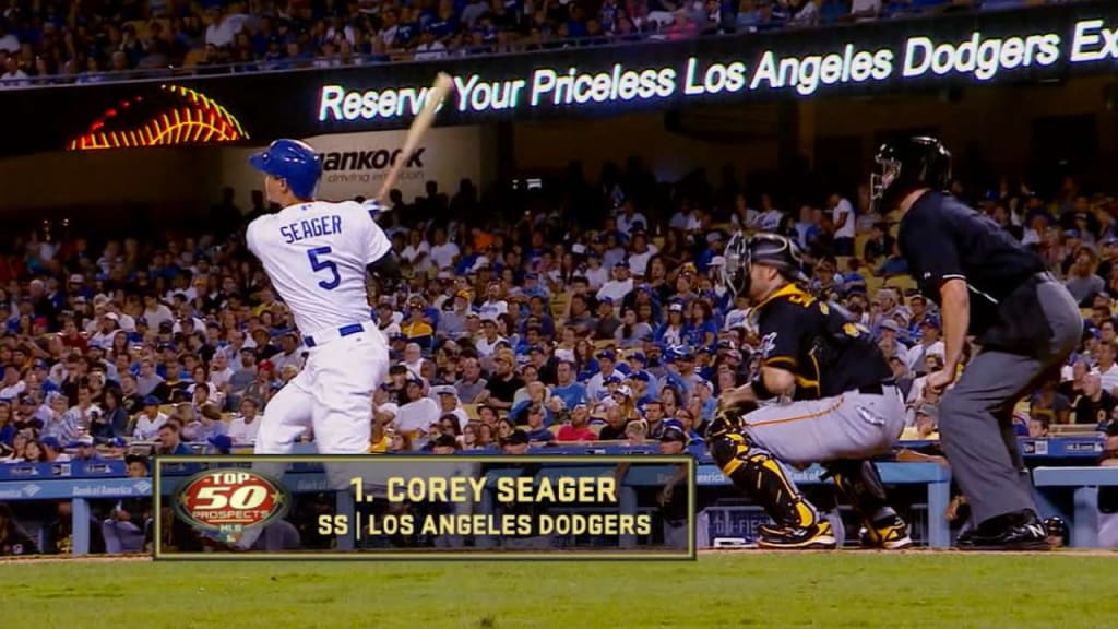 Dodgers shortstop Corey Seager takes 'No. 1 prospect' tag in