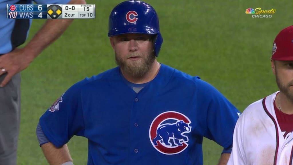 David Bote And The Cubs Finished Breaking The Nationals' Bullpen