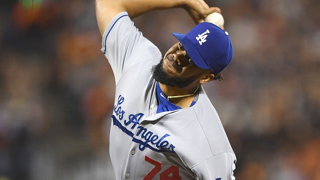Kenley Jansen matched a career high by allowing four hits for the fourth time. (Getty)